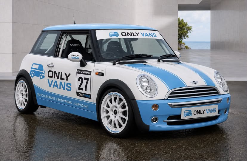 Only Vans Racing new livery — Mini R50 Challenge #27